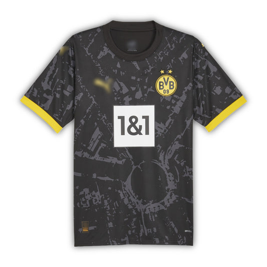 Fans Version Borussia Dortmund 2023-24 Away Soccer Jersey