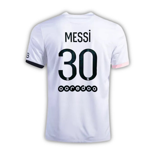 Fans Version Paris Saint-German (PSG) 2021-22 Messi 30 Away Soccer Jersey